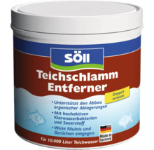 Éliminateur de boue d'étang Söll pour 10.000 litres d'eau d'étang pour le nettoyage biologique des bassins.