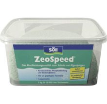 Söll ZeoSpeed zéolithe haute performance pour le contrôle des algues dans le bassin, 5 kilogrammes en filet pour 10.000 litres d’eau.