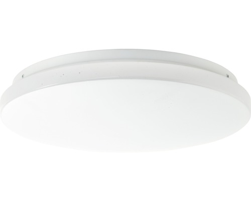 Plafonnier LED 18W 1800 lm 3000 K Ø 29,5 cm Farica Starry blanc + ciel étoilé Plafonnier blanc