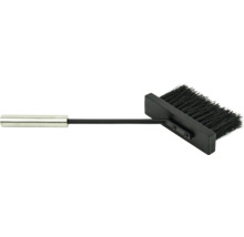 Brosse de cheminée avec manche en métal pour le nettoyage des poêles