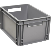 Stabile Kunststoff Stapelbox fuer Lager und Transport