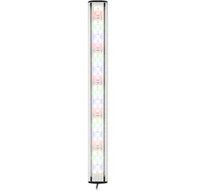 LED Aquarium Beleuchtung als schmale Lichtleiste mit mehrfarbigen Dioden