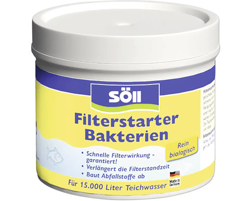 Boite de bactéries de démarrage de filtre Soell pour eau de bassin pour nettoyage et activation biologique pour 15000 litres