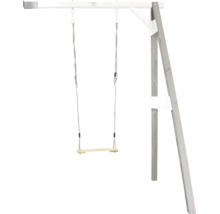 Balançoire en bois simple avec cadre de jardin pour enfants
