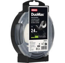 Fil de coupe Oregon DuoMax pour coupe-bordures, 2,4 millimètres de diamètre et 15 mètres de longueur, en emballage distributeur pratique.