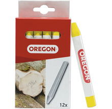 Set von 12 Oregon Forstmarkierkreiden in der Schachtel mit einzelner Kreide