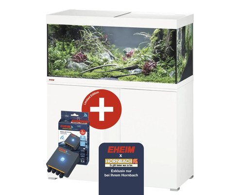 Eheim Aquarium Kombination inklusive Eheim LED Control für eine präzise Beleuchtungssteuerung, exklusiv erhältlich bei Hornbach.