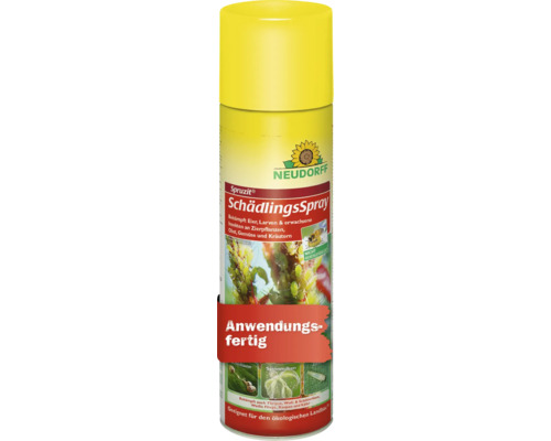 Spray insecticide Neudorff Spruzit pour le traitement des plantes ornementales, fruits, légumes et herbes, prêt à l'emploi