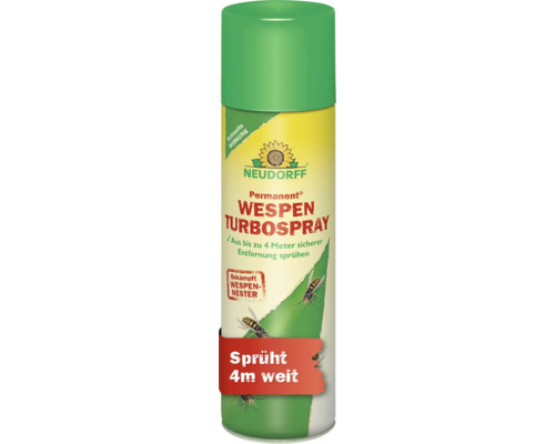 Neudorff Permanent Wespenturbospray zur Bekämpfung von Wespennestern mit einer Sprühweite von bis zu 4 Metern.