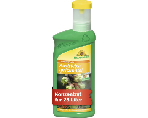 Neudorff Promanal Neu Austriebs Spritzmittel Konzentrat für 25 Liter Pflanzenschutzmittel in Kunststoffflasche