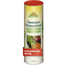 Poudre de traitement pour légumes Neudorff 500 grammes contre les nuisibles et maladies, poudre prête à l'emploi pour potager et bac surélevé.