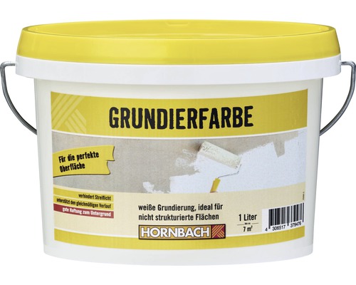 HORNBACH Grundierfarbe weiß 1 l-0