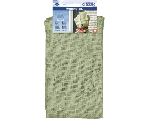 Sac en jute Videx Classic pour la protection hivernale, dimensions 60 centimètres par 110 centimètres, taille M