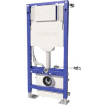 Bâti support Geberit Duofix avec réservoir encastré pour installation de toilette suspendue