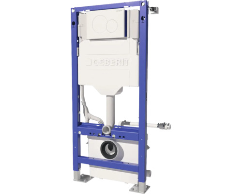 Bâti support Geberit Duofix avec réservoir encastré pour installation de toilette suspendue