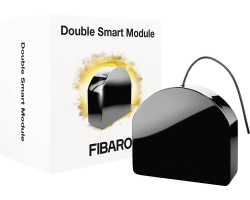 Module intelligent double Fibaro avec emballage du produit
