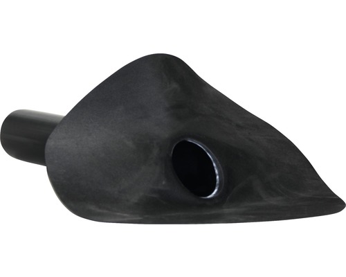 PREMIUMFOL® EPDM Dachabluss/Regenabfluss 45° für Flachdach rund schwarz 50 mm