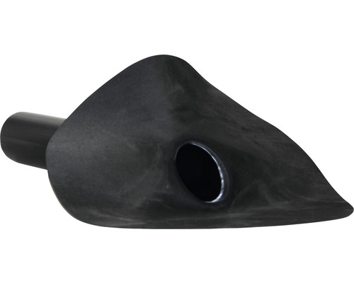 PREMIUMFOL® EPDM Dachabfluss/Regenabfluss 45° für Flachdach rund schwarz 75 mm