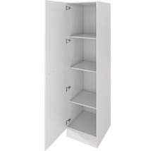 Armoire à provisions Flex Well Lucca lxpxh 200x60x200 cm blanc mat démontée