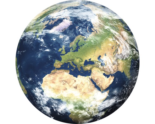 Tableau en verre rond Mother Earth Ø 50 cm