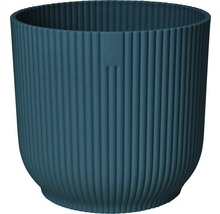 Pot de fleurs rainuré en plastique