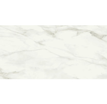 Carrelage sol et mur en grès cérame fin Eterna 60 x 120 x 0,9 cm white poli-thumb-0