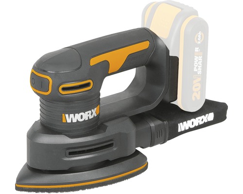 Ponceuse excentrique sans fil Worx avec batterie 20 volts