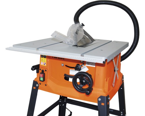 Tischkreissäge mit Absaugvorrichtung