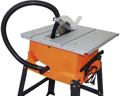 Tischkreissäge mit Absaugvorrichtung
