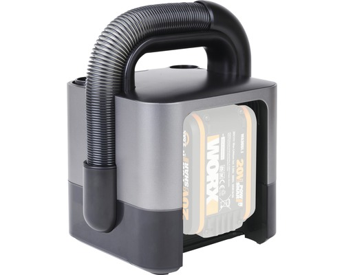 Aspirateur sans fil avec rallonge de tuyau flexible et poignée de transport