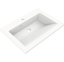 Vasque Allibert Slide 60,2 x 46,2 cm blanc brillant avec revêtement 814022-thumb-0