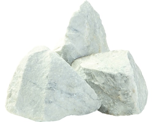 Gravillon de marbre Bianco Carrara 200-400 mm 600 kg