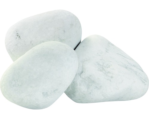 Gravier de marbre Bianco Carrara 200-400 mm 600 kg