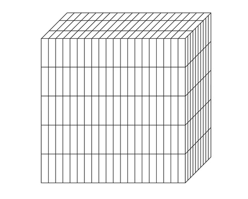 Illustration d''un pavé constitué de briques individuelles
