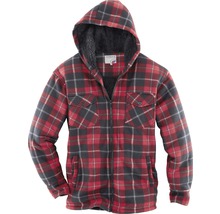 Veste de bûcheron avec capuche et fermeture éclair