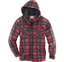Veste de bûcheron avec capuche et fermeture éclair