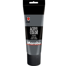 Peinture acrylique Marabu Acryl Color gris foncé 079 225 ml