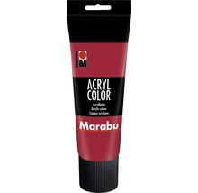 Peinture acrylique Marabu Acryl Color rouge carmin 032 225 ml
