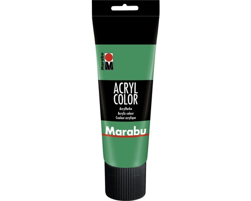 Peinture acrylique Marabu Acryl Color vert juteux 067 225 ml Tube de peinture acrylique de la marque Marabu
