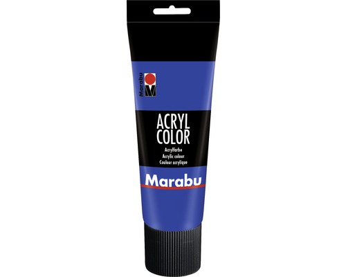 Peinture acrylique Marabu Artist Acryl Color bleu outremer foncé 055 225 ml Peinture acrylique Marabu Artist Acryl Color bleu outremer foncé 055 225 ml