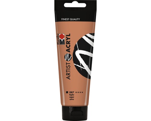 Marabu Acrylfarbe Artist Acryl kupfer 087 120 ml Marabu Künstler Acrylfarbe in Kupfer Tube