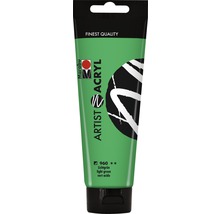 Peinture acrylique Marabu Artist Acryl vert lumineux 960 120 ml