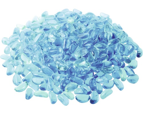 Pierres en verre Vetro Azzurro 5-10 mm 5 kg
