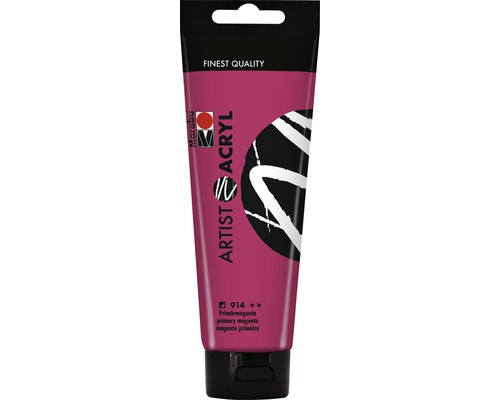 Peinture acrylique Marabu Artist Acryl magenta primaire 914 120 ml