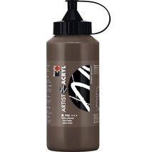 Peinture acrylique Marabu Artist Acryl terre d'ombre brûlée 948 500 ml