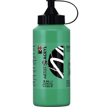 Marabu Acrylfarbe Artist Acryl phthalogrün hell 964 500 ml