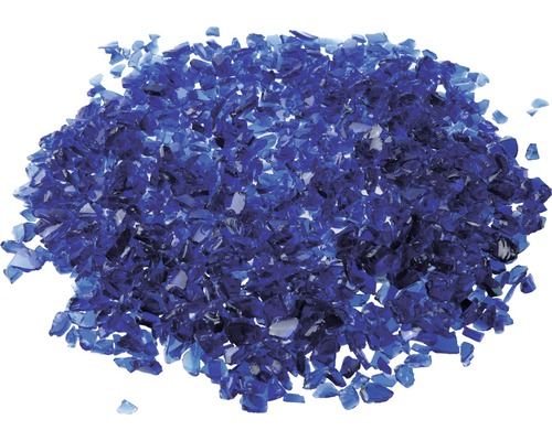 Pierres en verre Vetro Blu 3-5 mm 5 kg