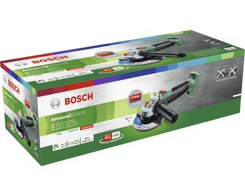 Bosch Meuleuse d'angle sans fil AdvancedGrind 18V, sans batterie ni  chargeur - HORNBACH