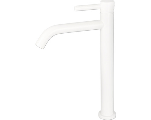 Robinet de lavabo pour vasque à poser blanc mat 30.414.16 Robinet de lavabo pour vasque à poser blanc mat 30.414.16