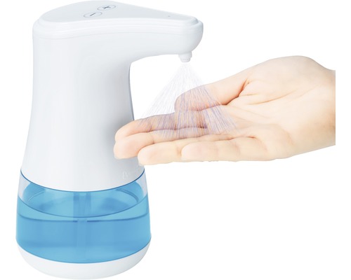 Distributeur de savon automatique avec la main en dessous